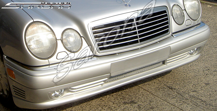 Custom Mercedes E Class  Sedan Front Bumper (1996 - 1999) - $590.00 (Part #MB-041-FB)